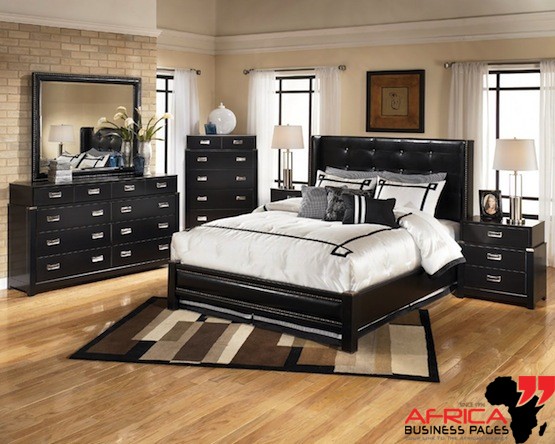 Bedroom Set - Leather Finish