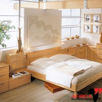 Bedroom Set - Classic Wood Finish